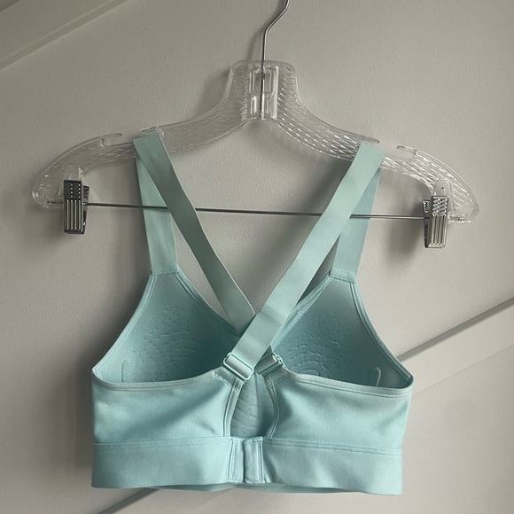 UNDER ARMOUR woman's Hight Infinity High Support Sports Bra  Blue size S - Picture 4 of 8